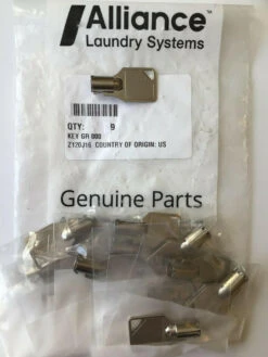 1 Key GR800 Alliance OEM GR & ESD800 Lock Speed Queen Huebsch Service Door