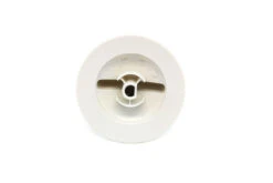 1 White Dryer Timer Control Knob Fits General Electric Hotpoint RCA WE1M652