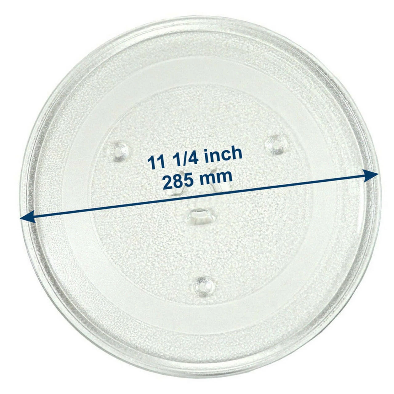 11-1/4 Inch Glass Turntable Tray Kenmore Microwave Oven Cooking Plate - Image 3