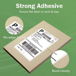 110 Sheets 220 Premium Half Sheet Shipping Labels 200 + 20 Self Adhesive 8.5x5.5