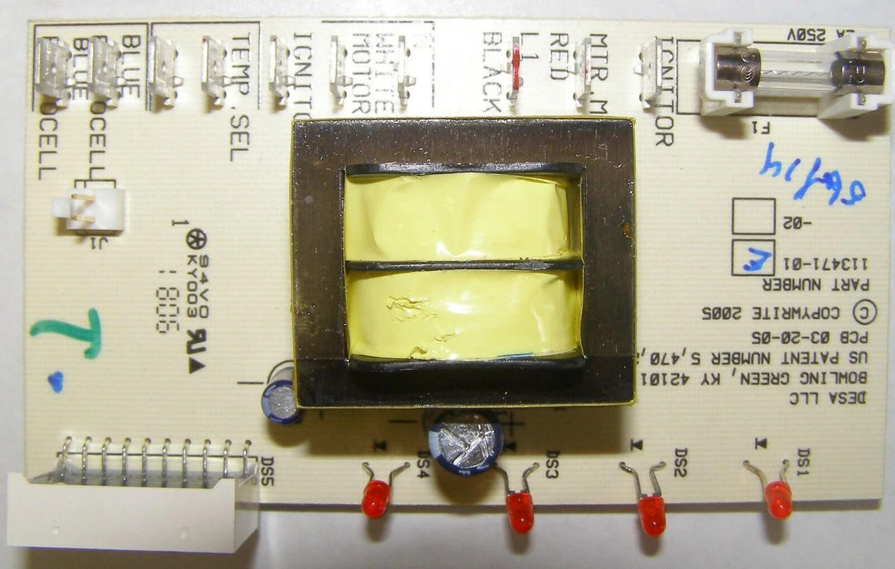 116111-01 Ignition Control Board Reddy Remington Master Heaters By DESA 113471 - Image 2