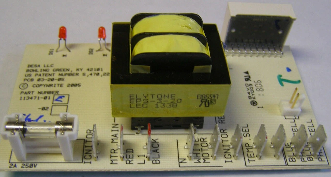 116111-01 Ignition Control Board Reddy Remington Master Heaters By DESA 113471 - Image 3