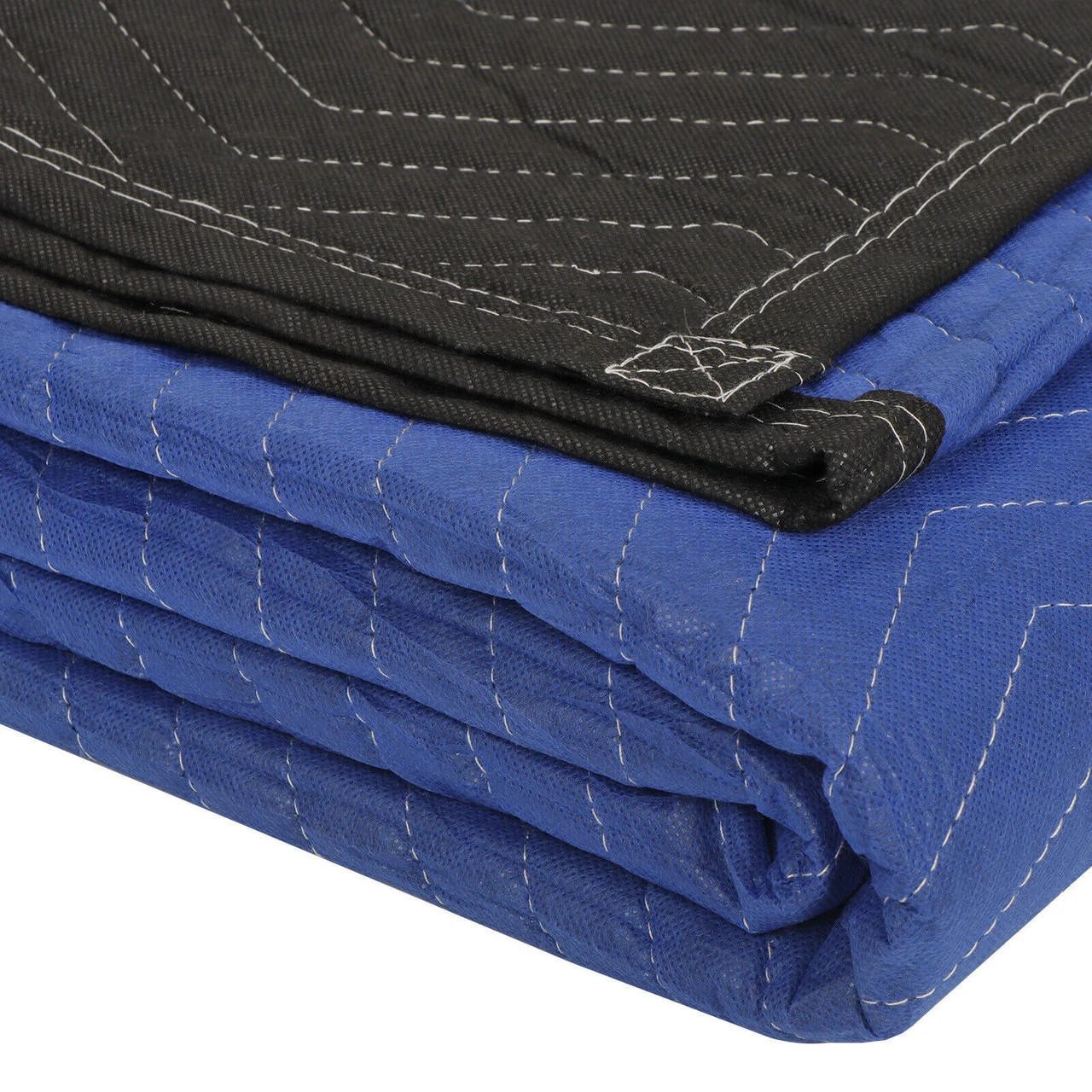 12 Pack Moving Blankets 80" X 72" Pro Economy Blue Shipping Furniture Pads - Image 5