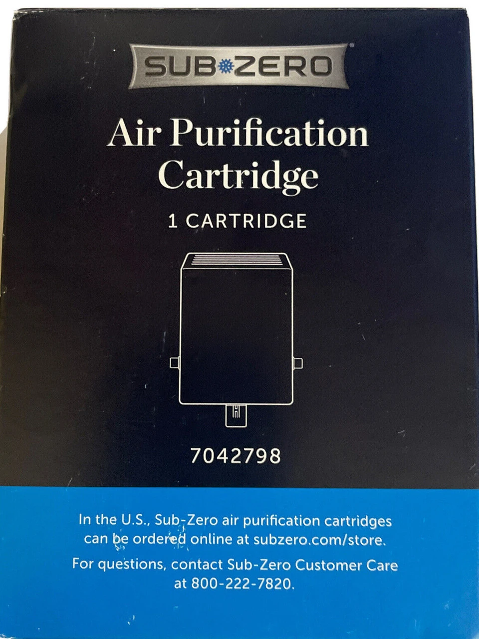 (3pk) Sub-Zero 7042798 / 7007067 Refrigerator Air Purification Filter - Image 3