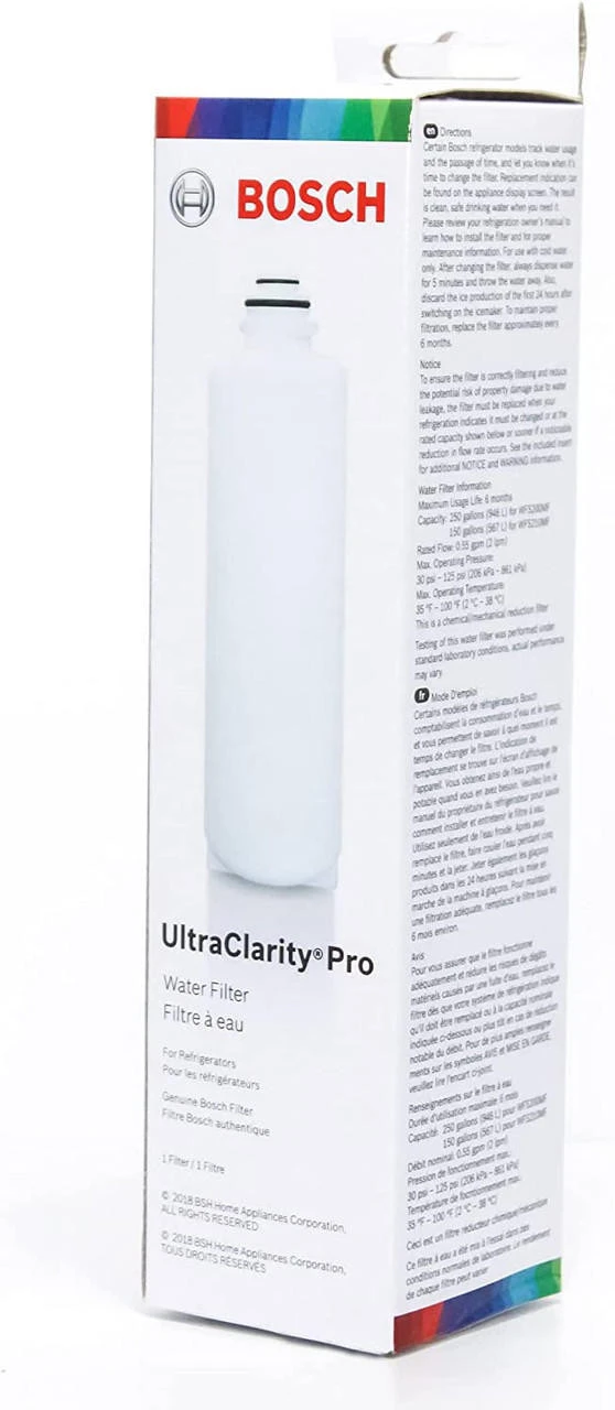(3pk) Bosch UltraClarity Pro BORPLFTR50, BORPLFTR55, REPLFLTR55, 11032531, 11025825, 12033030, 12028325 Refrigerator Water Filter - Image 3