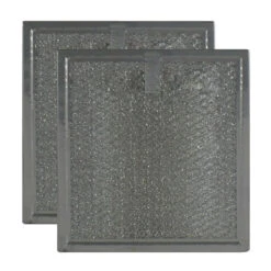 2 Pack Compatible With GE WB02X11534 Aluminum Grease Mesh Microwave Oven Filters