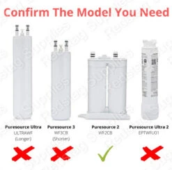 (2pk) WF2CB Frigidaire Puresource2 Water Filter Kenmore 9911 9916