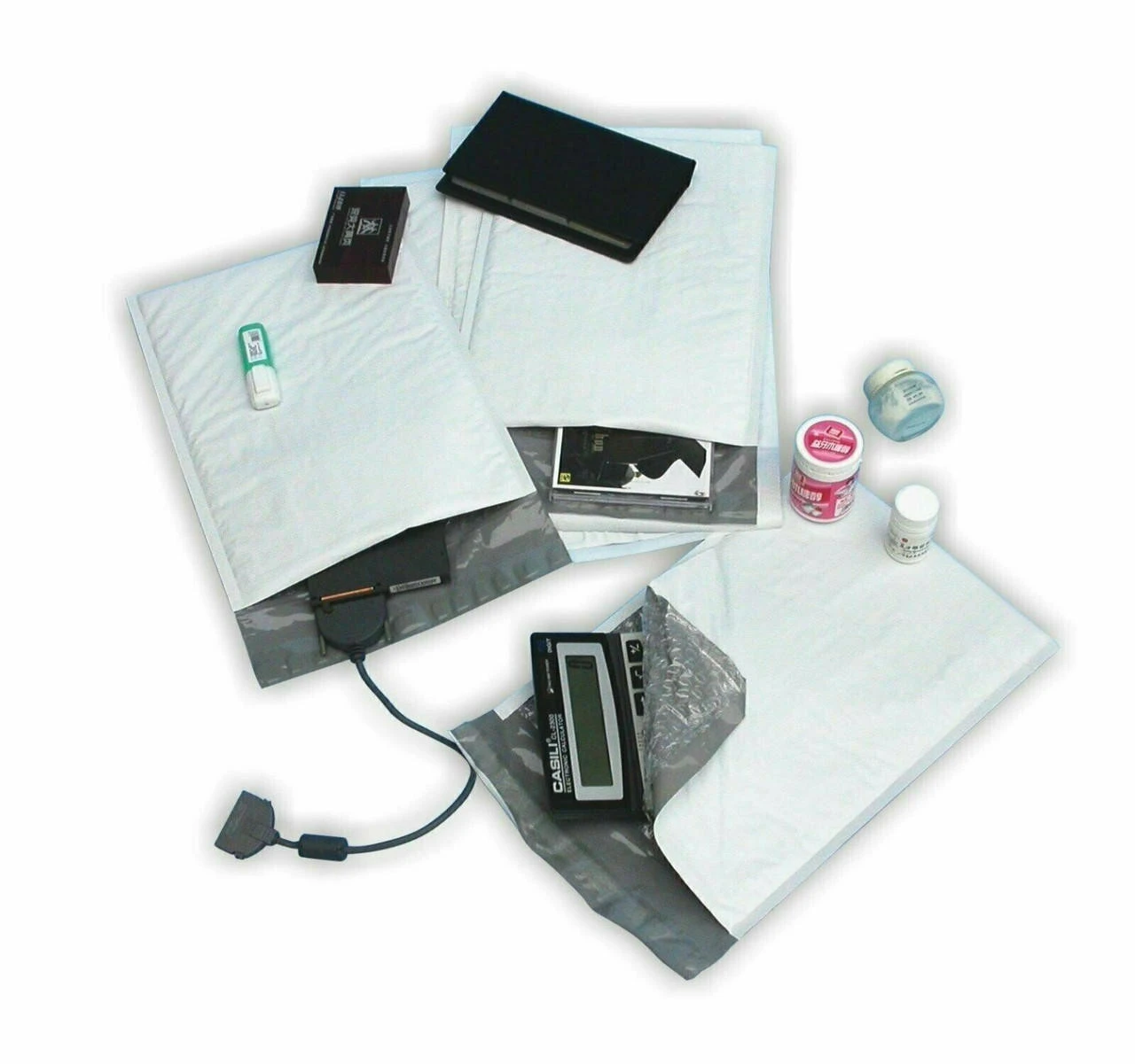 200 #1 7.25x12 Poly Bubble Padded Envelopes Mailers Shipping Case 7.25"x12"