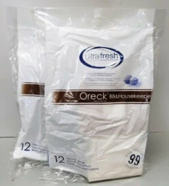 24 Pk Oreck XL Buster B (BB) Canister Vacuum Bags PKBB12DW Housekeeper Bag
