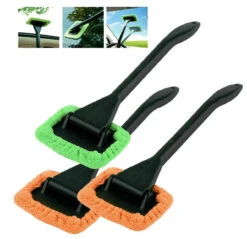 GENERIC 3 Pack Window Windshield Cleaning Tool Microfiber Car Wiper Cleaner Glass Brush