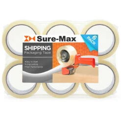 36 Rolls Carton Sealing Clear Packing Tape Box Shipping - 2 Mil 2" X 55 Yards