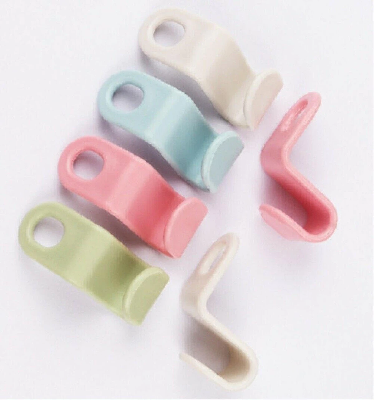 40 Pcs Clothes Hanger Connector Hooks Closet Hangers Organizer Space-saving Clip - Image 3