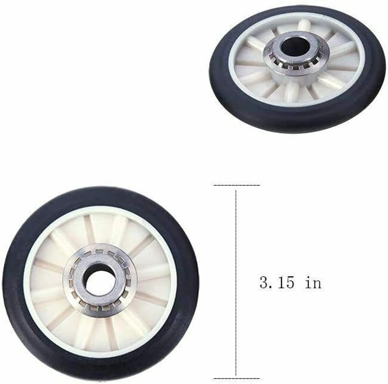 4392065 Dryer Repair Kit To Whirlpool Kenmore Roper Sears With Belt Idler Roller