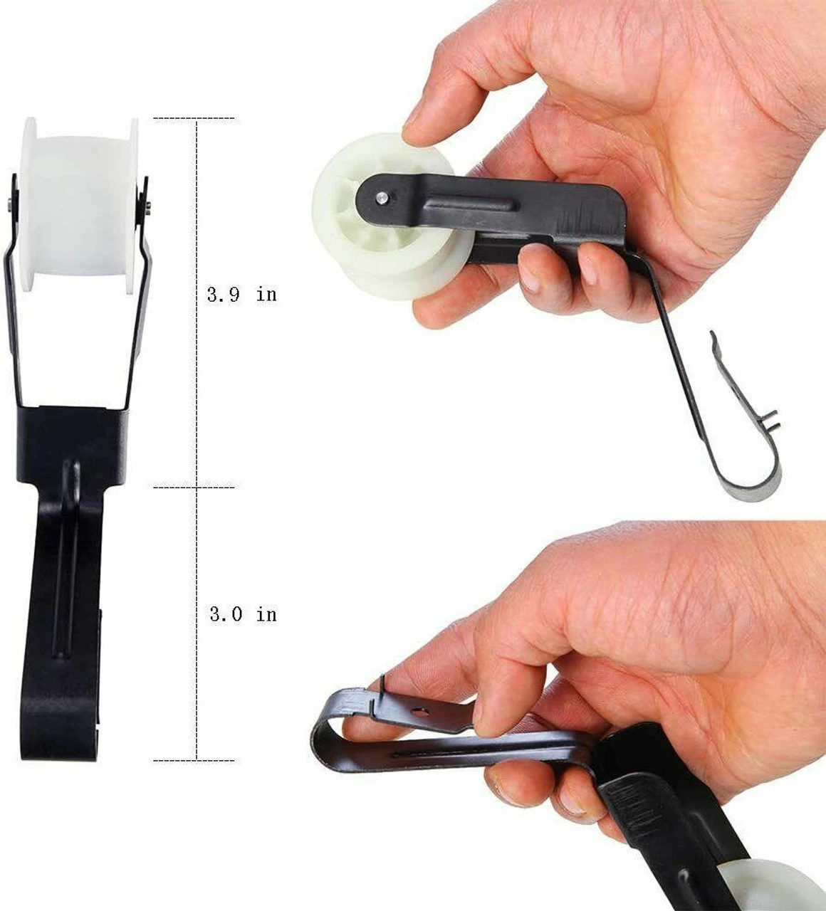 4392065 Dryer Repair Kit To Whirlpool Kenmore Roper Sears With Belt Idler Roller - Image 7