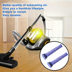 4Pack Filter Replacements 96566101 For Dyson V6 V7 V8 DC58 DC59 Vacuum Cleaners