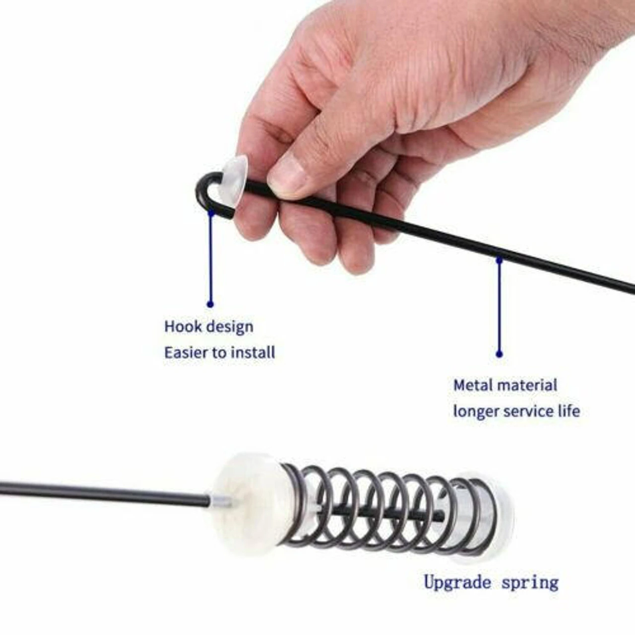 4X W10780045 W10821956 Washer Suspension Rod Whirlpool Kenmore Admiral Amana - Image 3