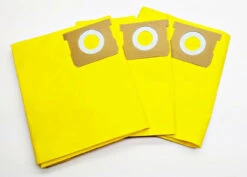 GENERIC 5 PACK 5-8 Gallon High Efficiency Replacement Dry Vacuum Bags - Type H Shop Vac