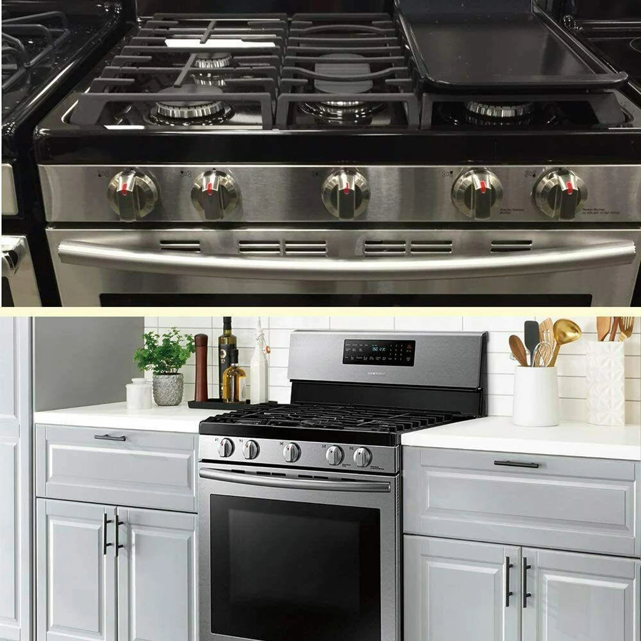 5Pcs DG64-00472A,DG64-00347A Stove Knobs Range Knobs Compatible With Samsung - Image 4