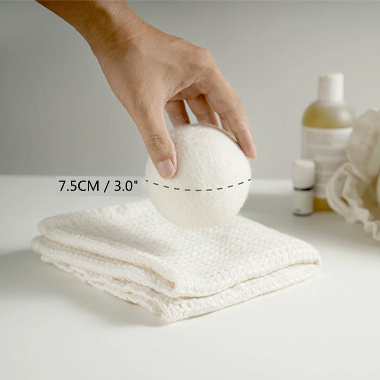 GENERIC 6 Wool Dryer Balls XL 100% Organic Wool Natural Laundry Fabric Softener New - Image 11