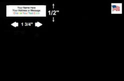 800 Personalized Small Return Address Labels - 1/2" X 1 3/4"