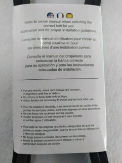 BELT FOR CRAFTSMAN FITS POULAN FITS NOMA 429636, 197253 (1/2"X101")