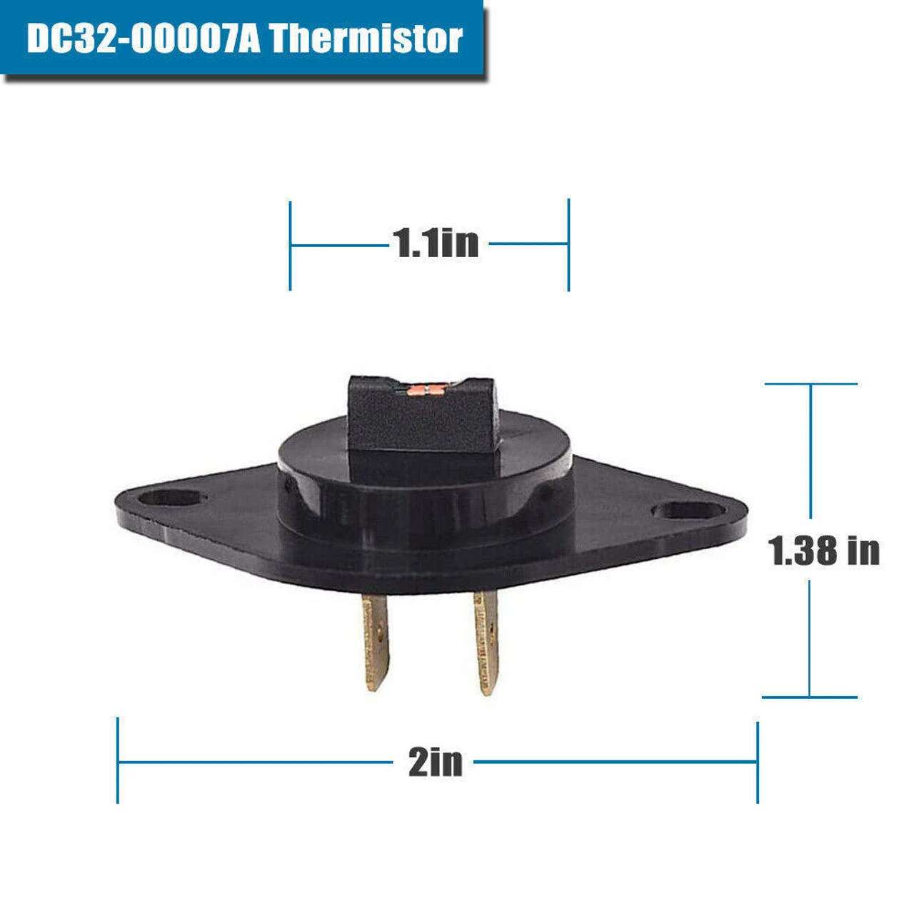 DC47-00016A Dryer Thermal Fuse Thermostat Kit Compatible With Samsung, Kenmore - Image 3