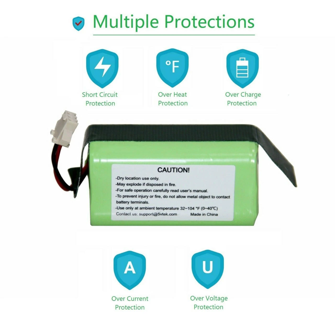Eufy RoboVac 11S,11S Max, 12, 15T,15C,15C Max,25C,30,30C Max Replacement Battery - Image 4