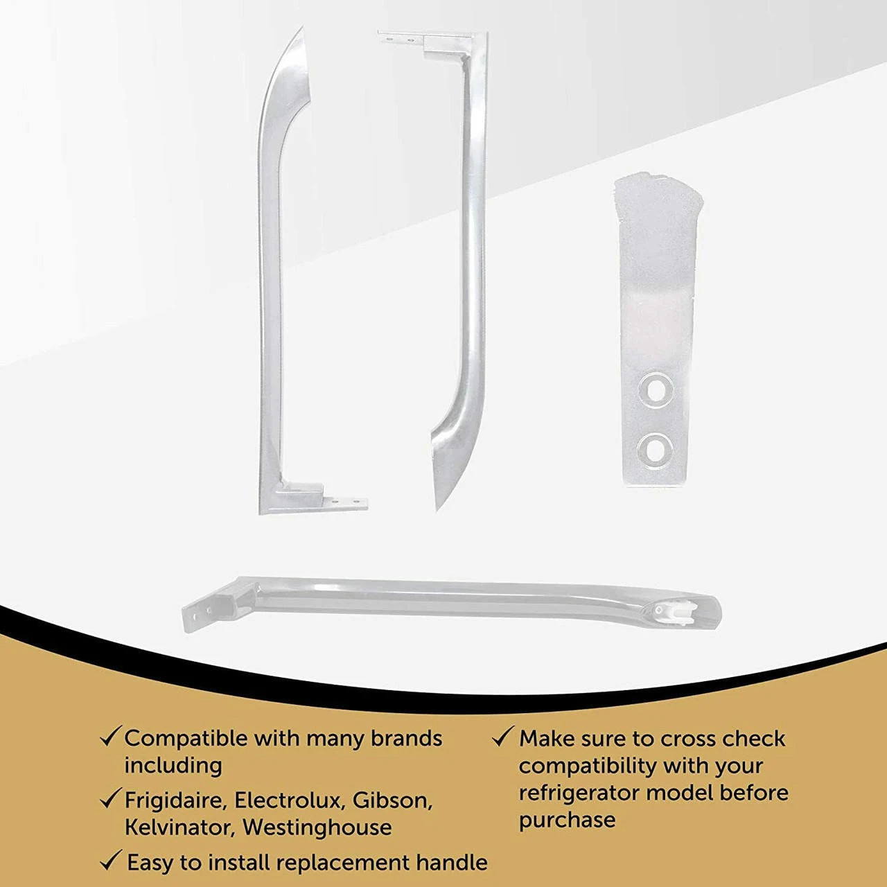 Fridge Door Handle 5304506469 Frigidaire FFTR1821QW1 FFTR1817LW9 FFTR1814QW1 - Image 2