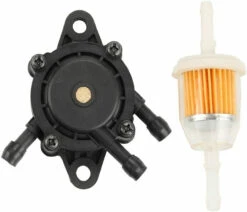 FUEL PUMP FOR BRIGGS & STRATTON KOHLER KAWASAKI WITH FUEL FILTER