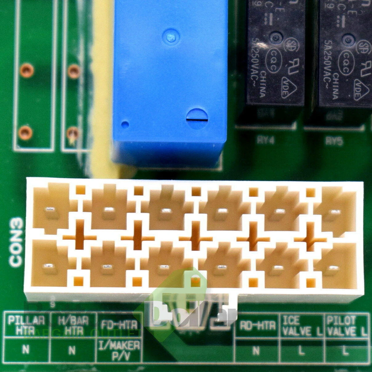 LG EBR78940616 Refrigerator Electronic Control Board - Image 2