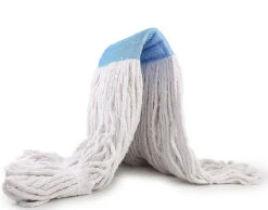 Loop-End Cotton String Heavy Duty Mop Head Refills 6 Inch Headband Replacement