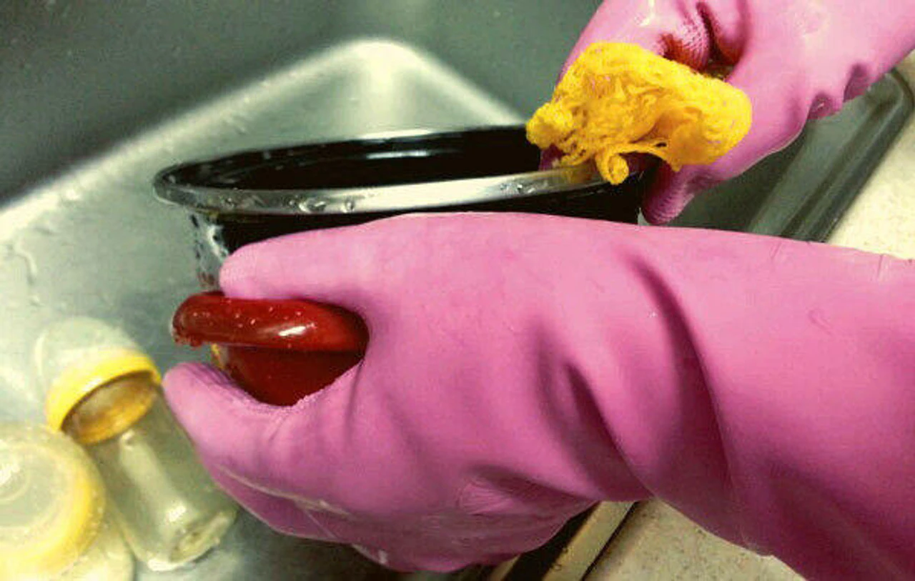 Mamison Household Dishwashing Kitchen Gloves Made In Korea