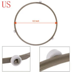 Microwave Oven Glass Turntable Bracket Base Tray Rotate Ring Support Roller 7-9