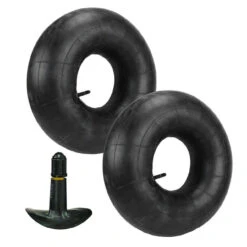 Pair Of 15x6.00-6 Lawn Mower Tire Inner Tubes 15X6-6, 15X6x6, 15/6x6 TR13 Valve
