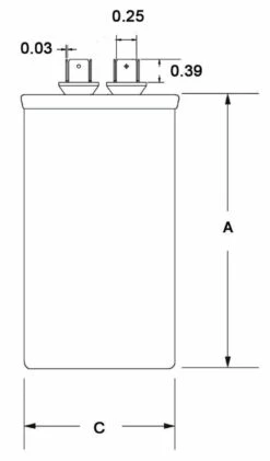 TRCD355-9 Lot Of 9 Round 35 + 5 Uf Mfd 370 Volts Dual Run Capacitor Titan Pro