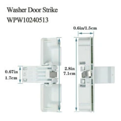 W10404050 Lid Lock Latch Switch Compatible With Whirlpool,Kenmore Washer Machine